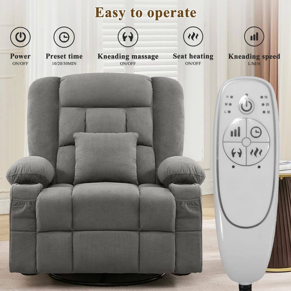 Easy to operate

- Power ON/OFF
- Preset time 10/20/30MIN
- Kneading massage ON/OFF
- Seat heating ON/OFF
- Kneading speed L/M/H

H 10  
M 20  
L 30