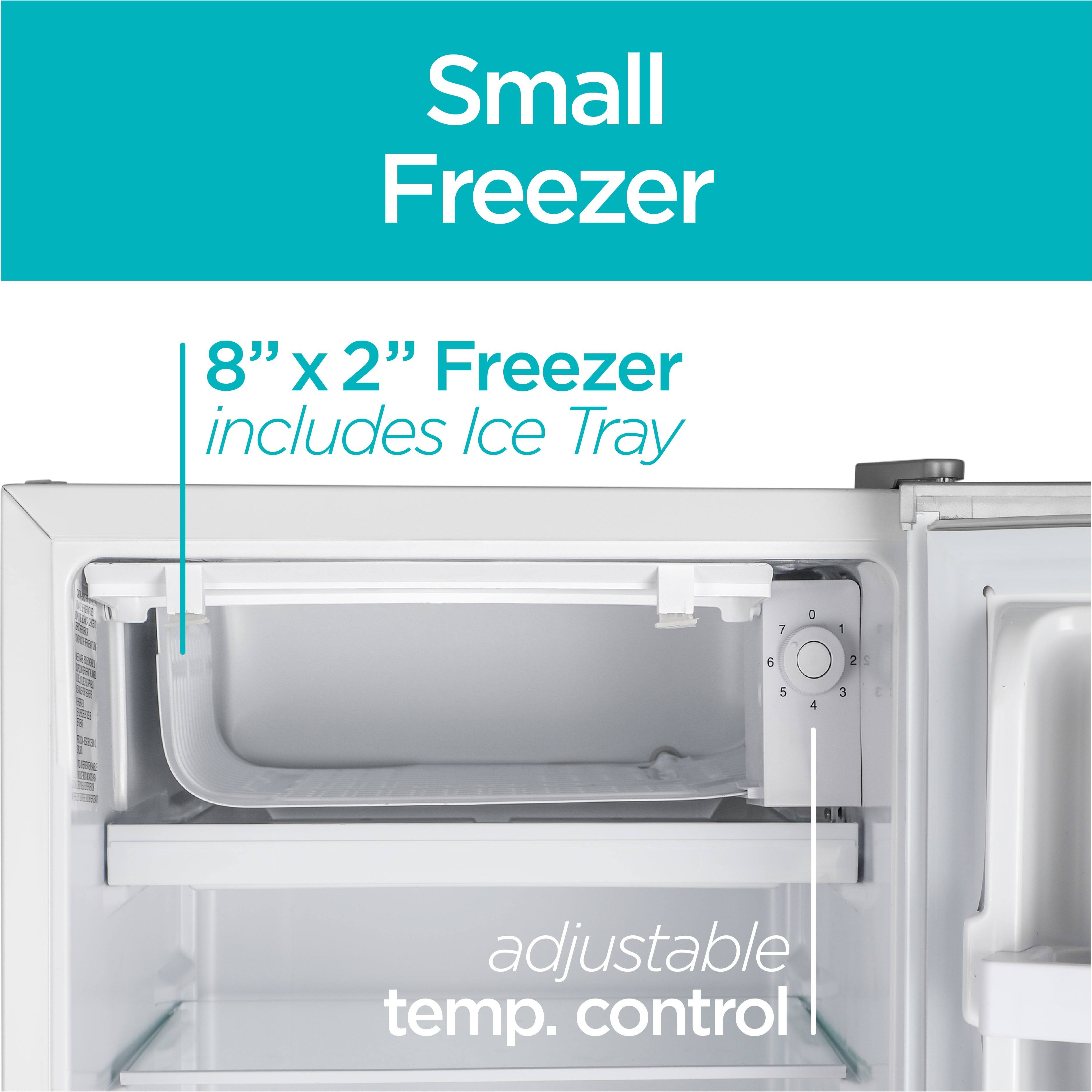Small Freezer
8" X 2" Freezer includes Ice Tray
adjustable temp. control