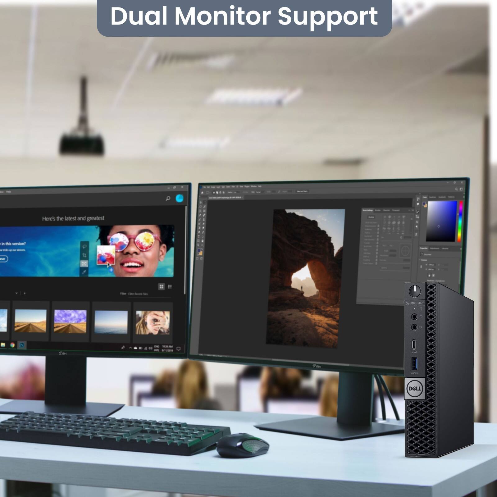Dell Refurbished Excellent OptiPlex 7050 Mini Home Computer PC