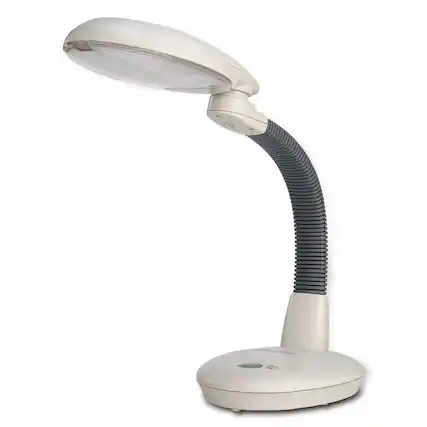 Front. SPT - EasyEye Desk Lamp (4-tube) - Grey.