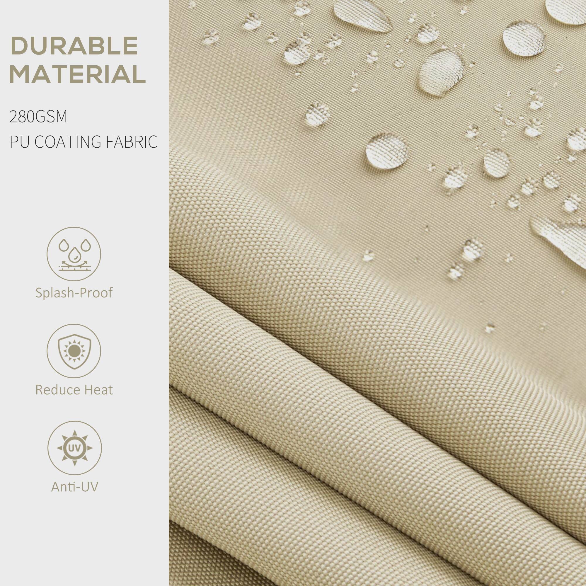 DURABLE MATERIAL 280GSM PU COATING FABRIC

Splash-Proof
Reduce Heat
Anti-UV