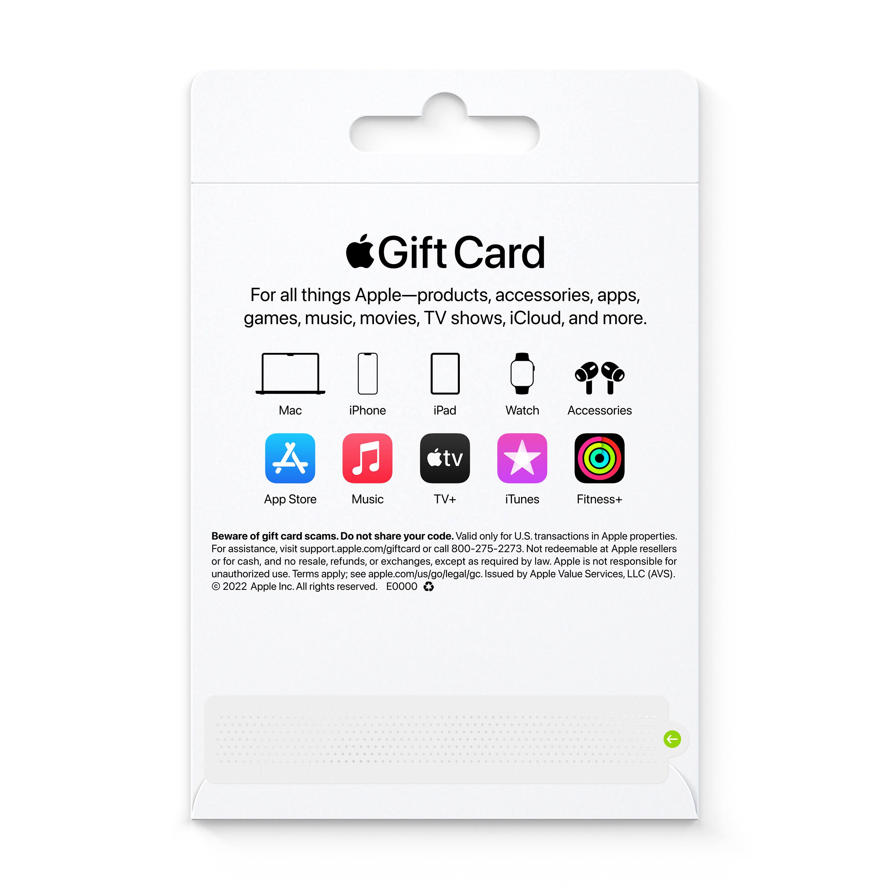 Alt View 15. Apple - $25 Apple Gift Card - App Store, Apple Music, iTunes, iPhone, iPad, AirPods, accessories, and more.