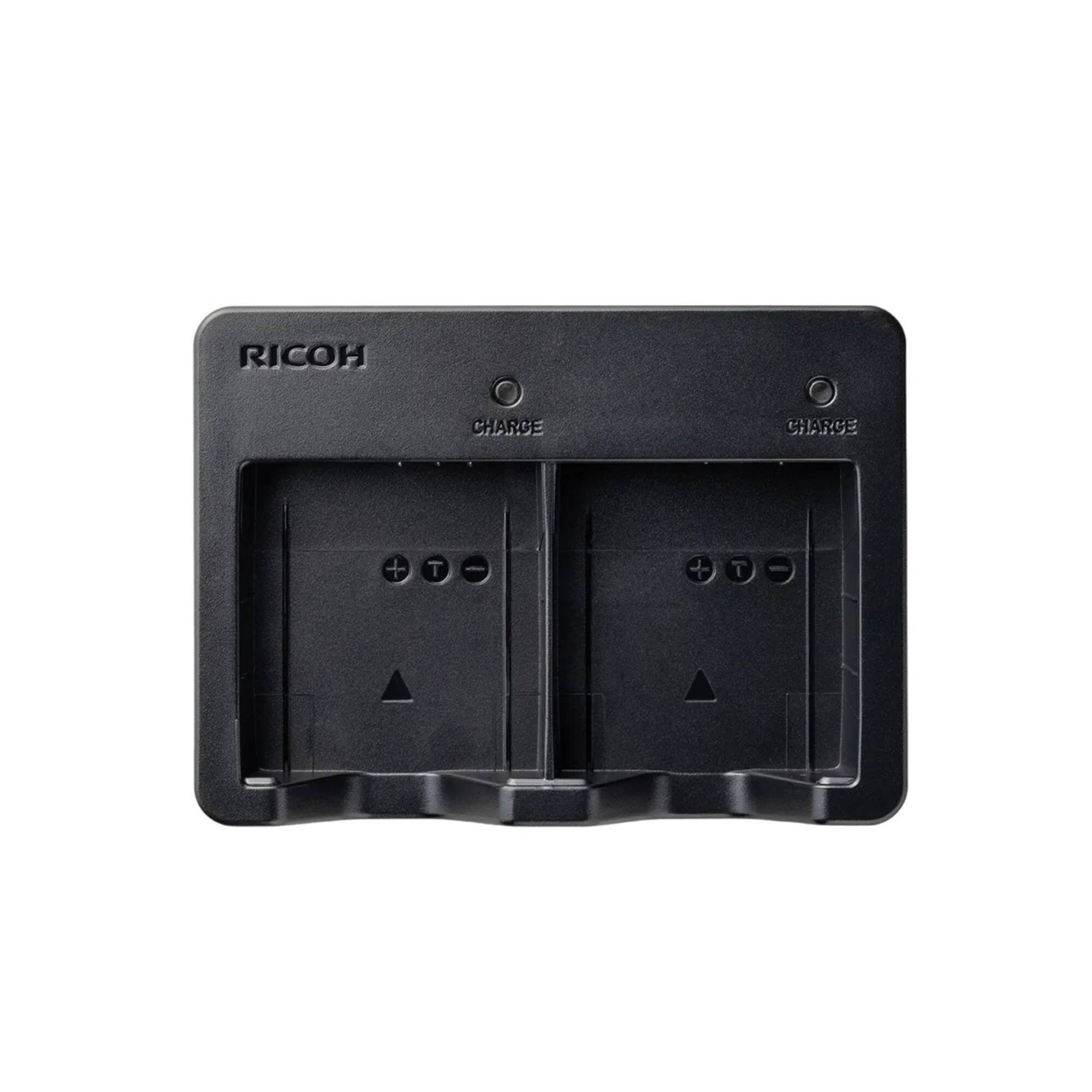 RICOH 充電器 BJ-12 +リチウムイオンバッテリー DB-120 セット Ricoh BJ 12 2 Bay Fast Charging Charger for DB 120 Battery 35305