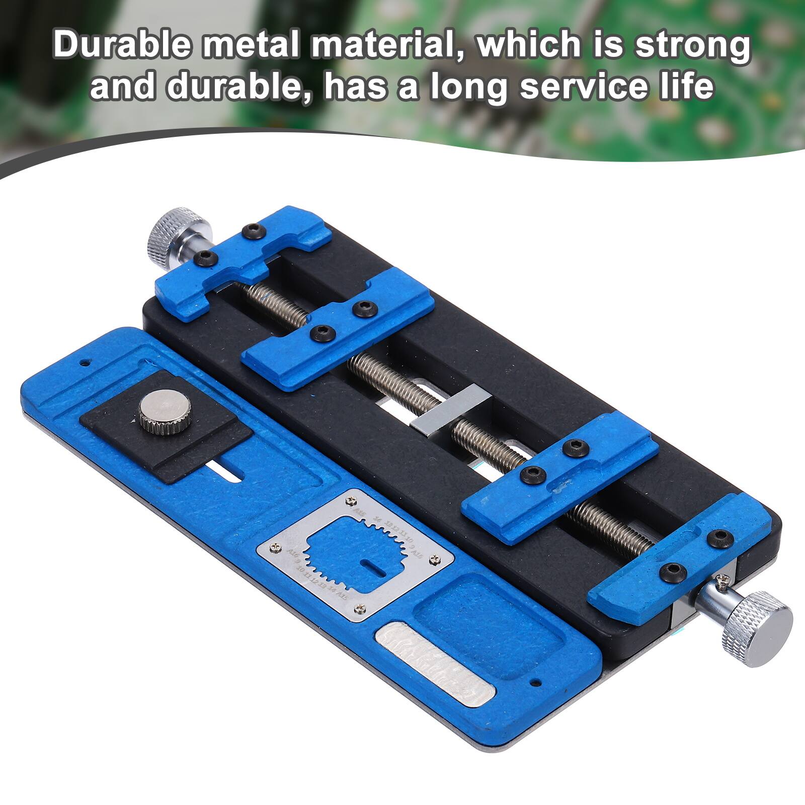 Durable metal material, which is strong and durable, has a long service life