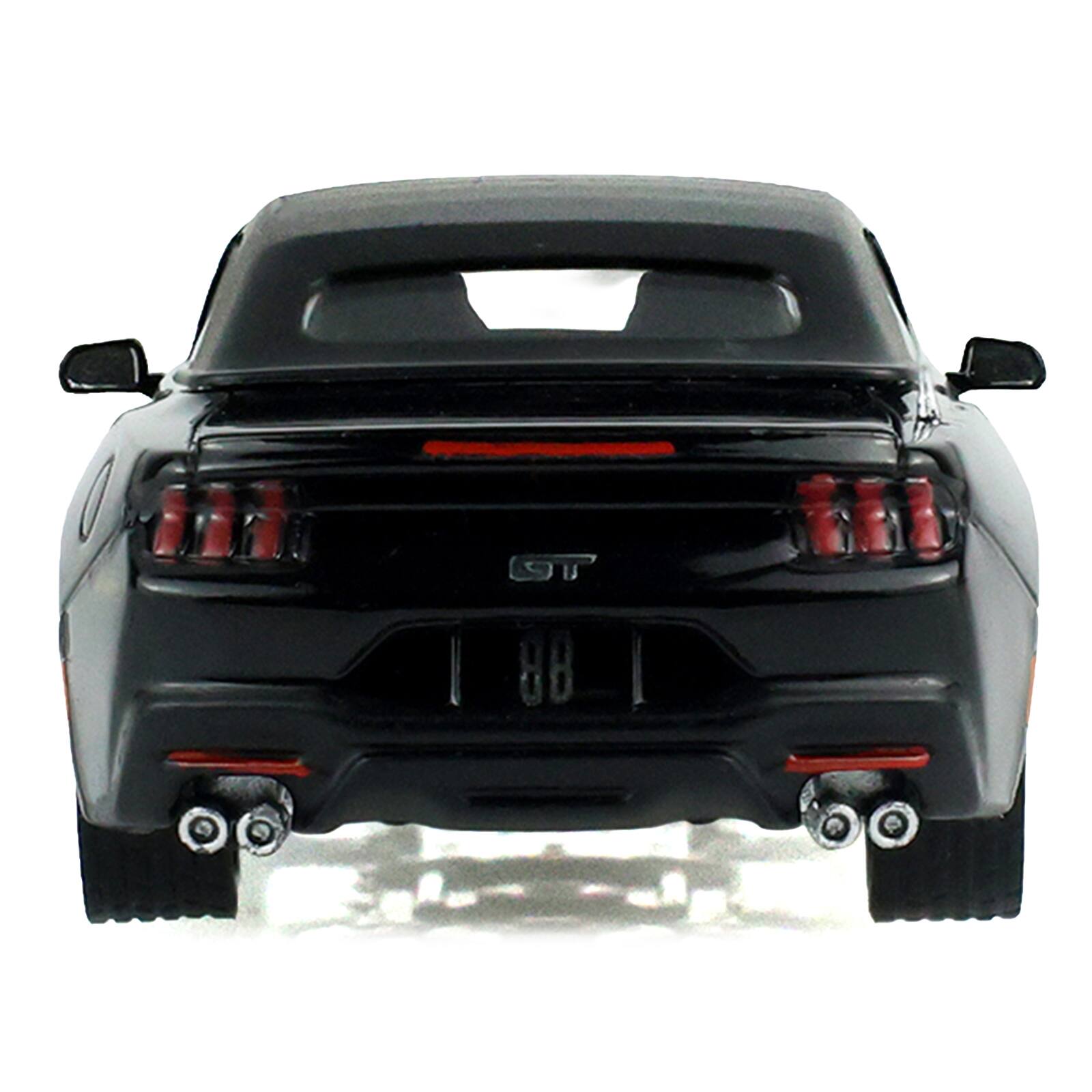 Alt View 4. Greenlight - 2024 Ford Mustang GT Convertible Black "Black Bandit" Series 31 1/64 Diecast Model Car by Greenlight.