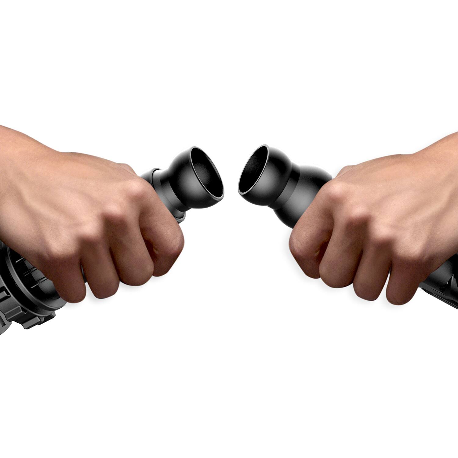 Left. ToughTested - Toughtested Tt-4s-wpytch 15-watt Python Wireless-charging Magtough Cup-holder - black.