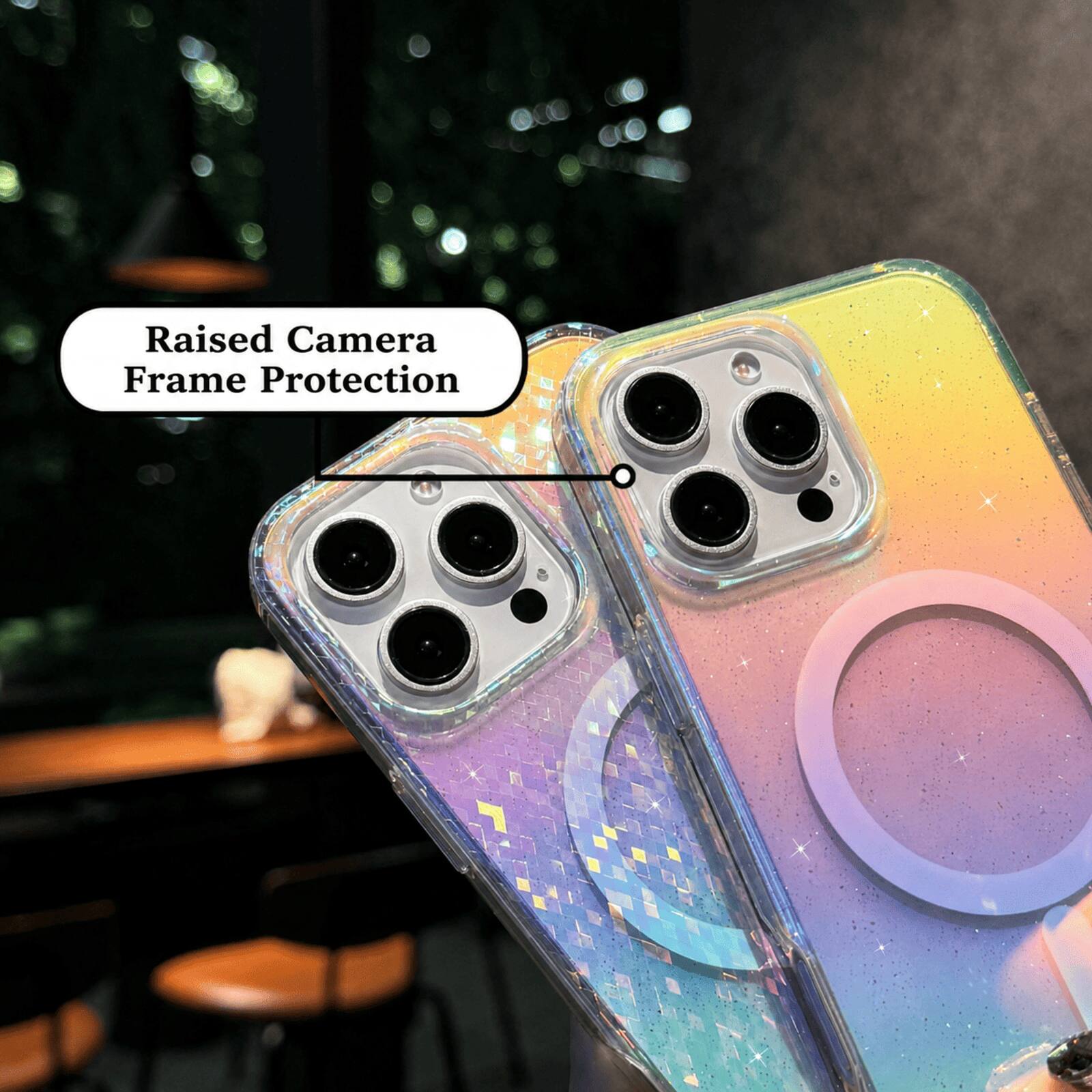 Raised Camera Frame Protection
