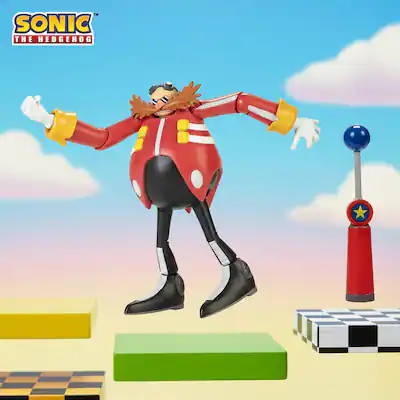 Sonic the Hedgehog 4 In Dr Eggman Action Figure Sonic the Hedgehog 4 In Dr Eggman Action Figure