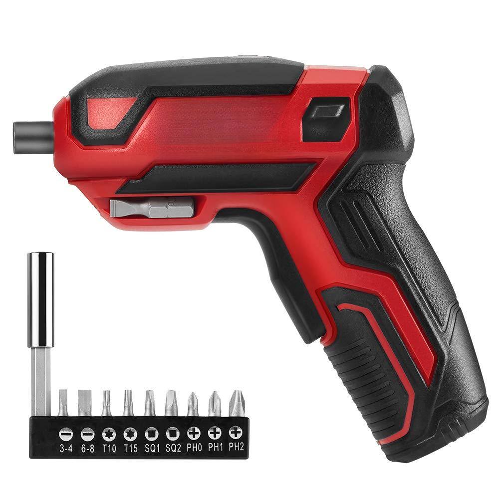 JETRANSPORT Rechargeable 4v Cordless Grip With 42pcs Bit Set Usb And ...