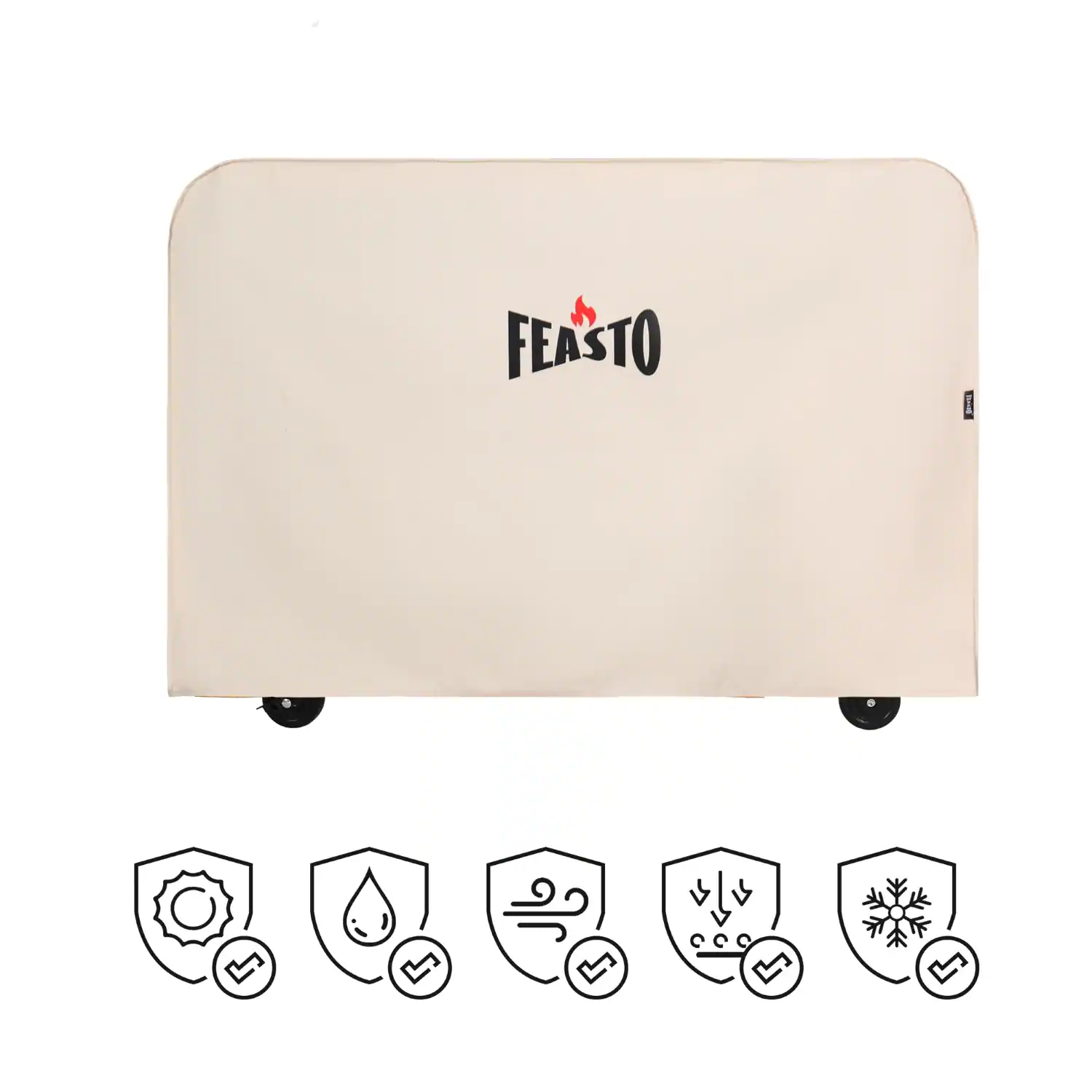 FEASTO - Outdoor Dining Cart Cover - Khaki