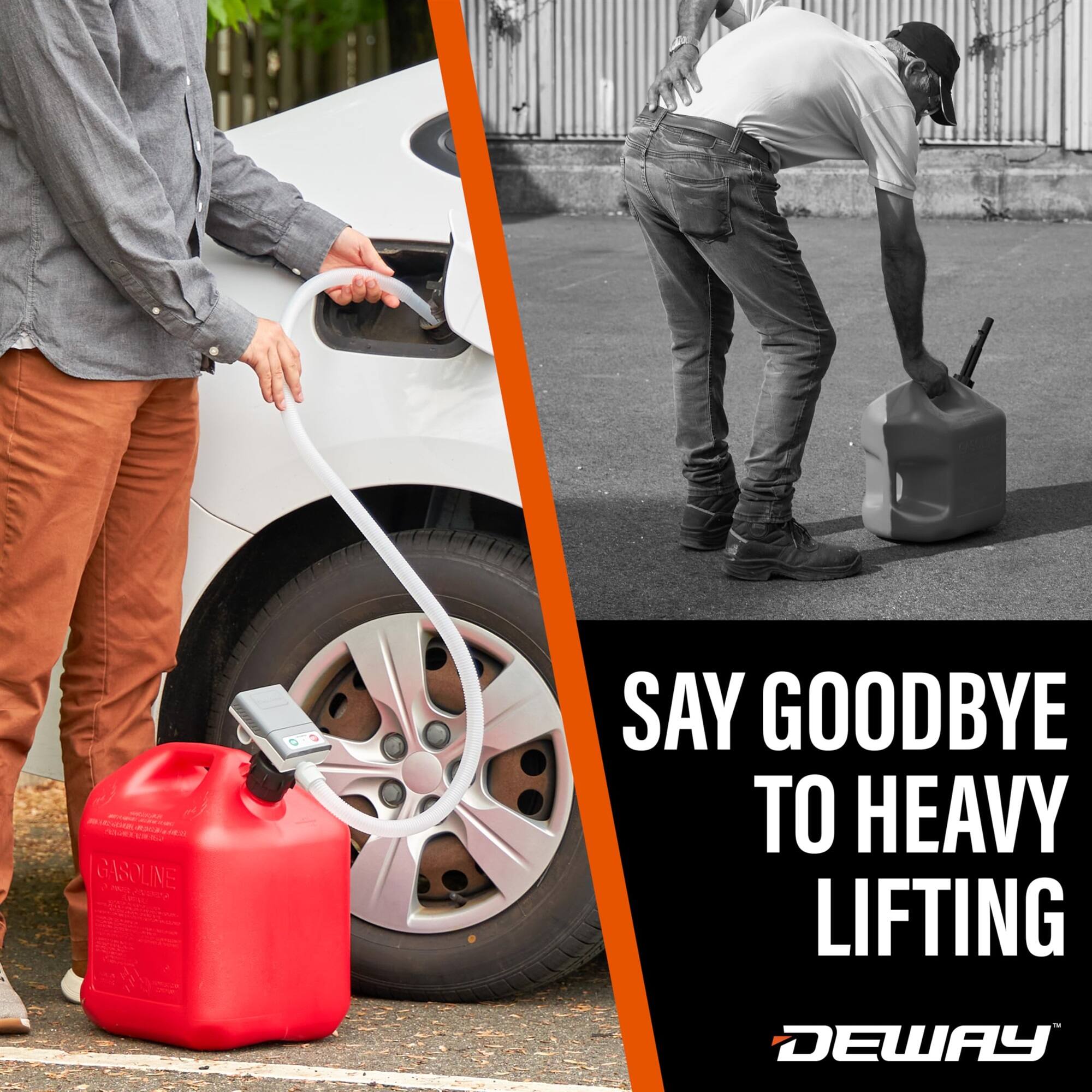 GASOLINE / U CA OS SAY GOODBYE TO HEAVY LIFTING -- DEWAY