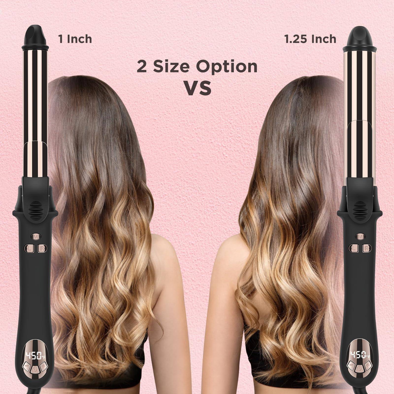 1 Inch  
1.25 Inch  

2 Size Option VS  

450°