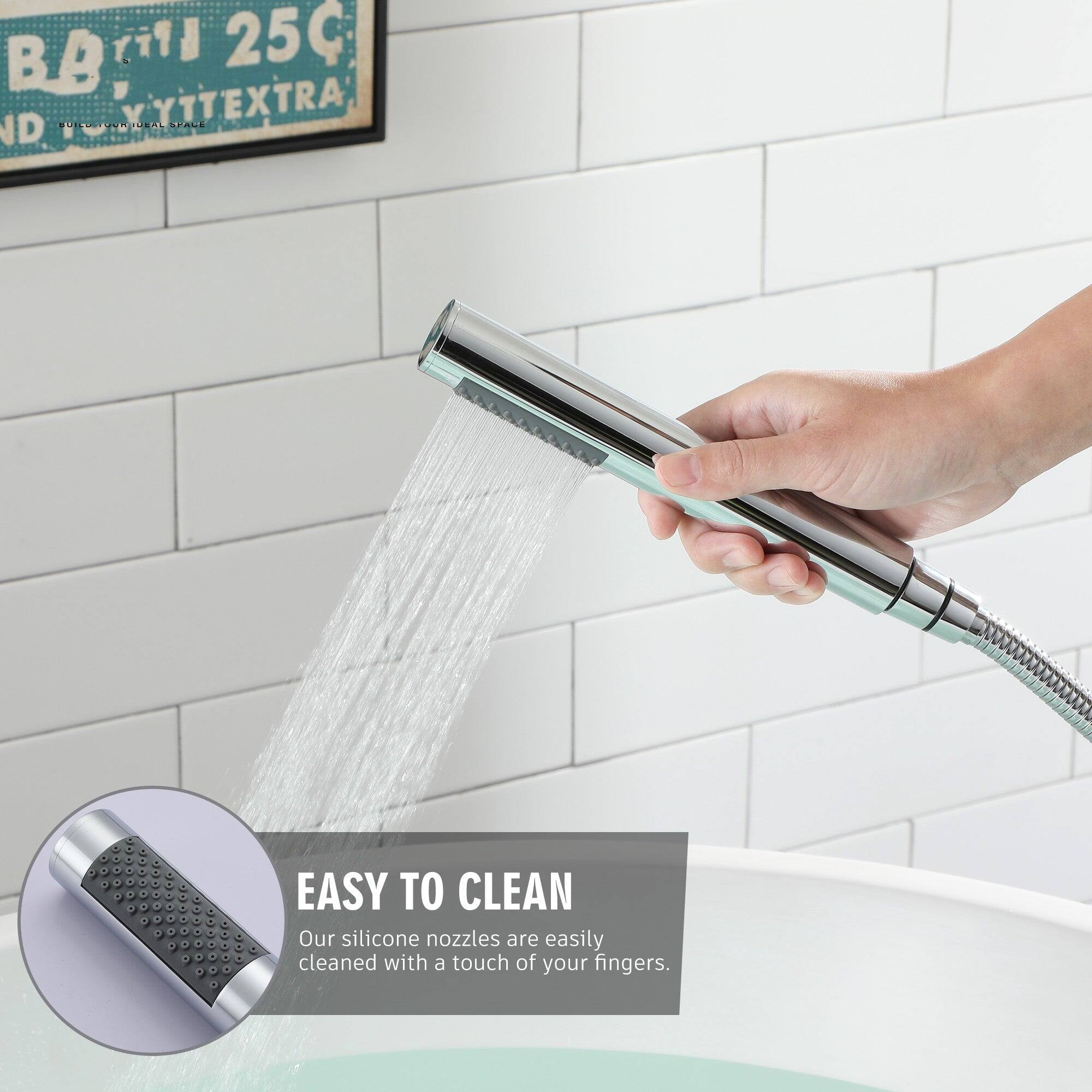 EASY TO CLEAN Our silicone nozzles are easily cleaned with a touch of your fingers. B.B il 25C ND URCA IURALSPAL XYTTEXTRA MUE SPAuL