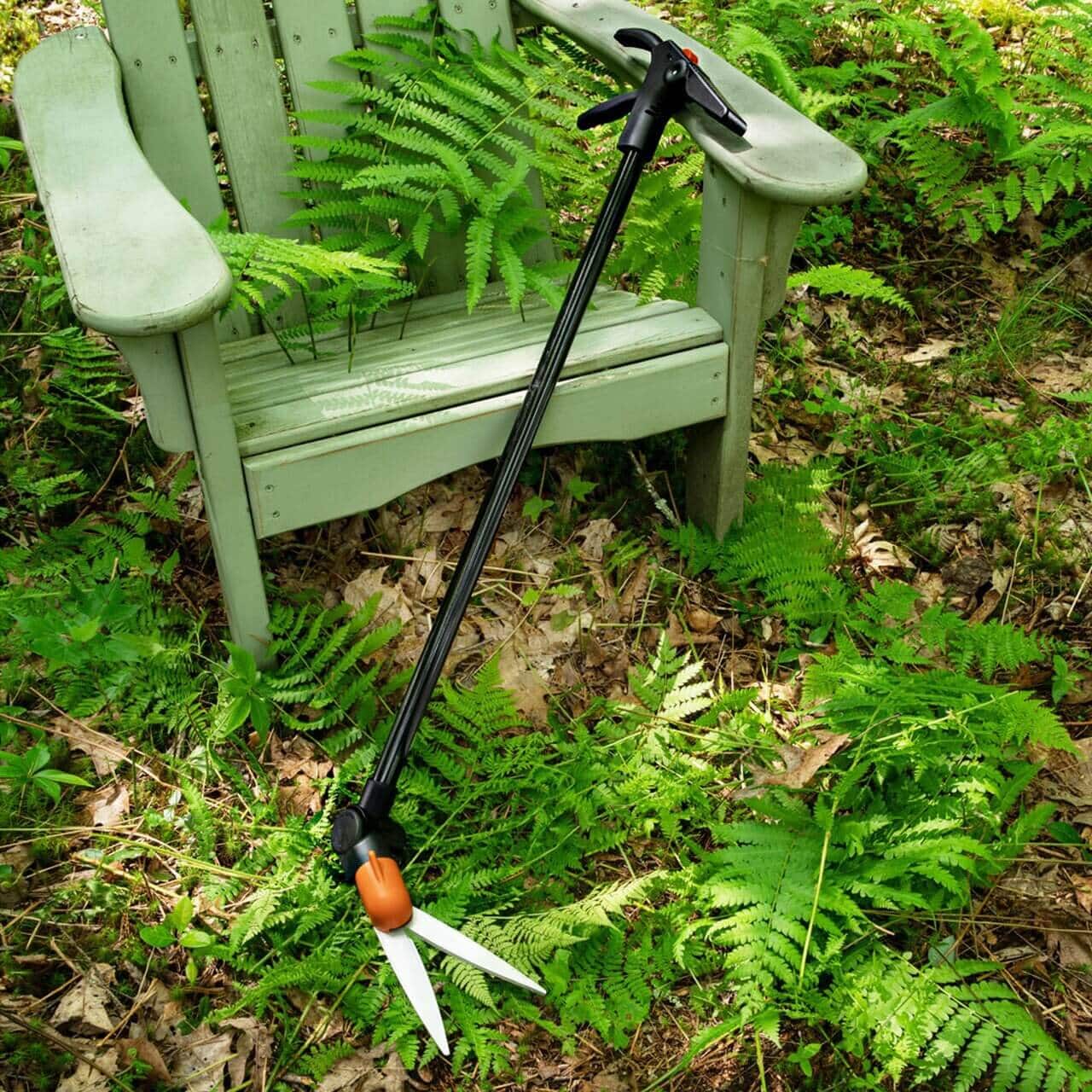 "Kings County Tools - 3-Position Hedge Shears with 180° Swivel, 36"" Long Reach Handle & 6"" Steel Blades for Trimming Grass & Hedges" price history on PriceWatchPro