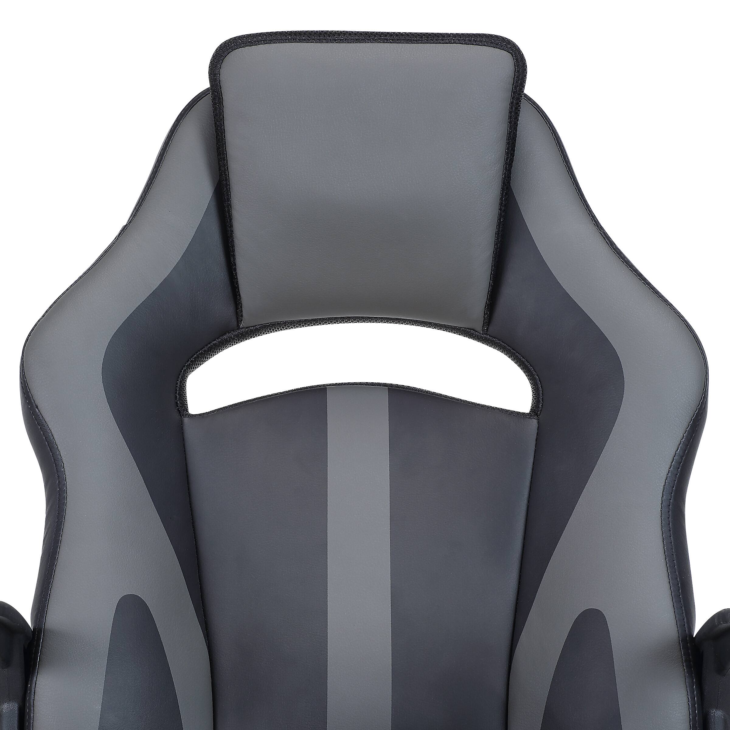 Alt View 16. OSP Home Furnishings - Influx Gaming Chair - Gray.