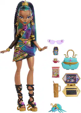 Mattel - Monster High Nefera de Nile Doll - Collectibles - Multicolor