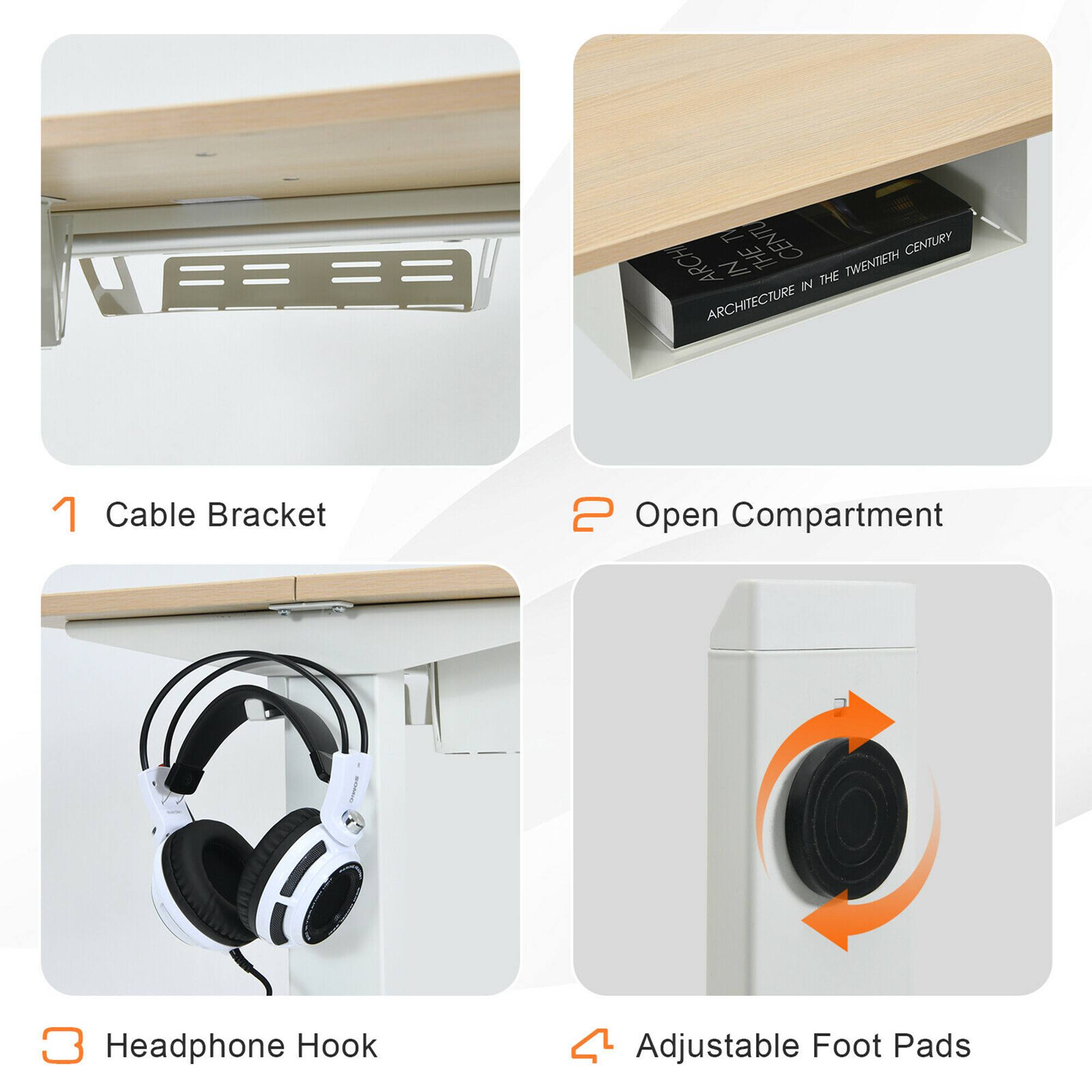 1 Cable Bracket
2 Open Compartment
3 Headphone Hook
Adjustable Foot Pads
ARCHITECTURE IN THE TWENTIETH CENTURY