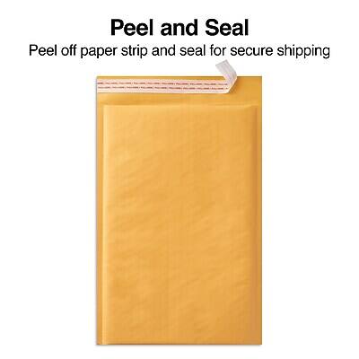 Peel and Seal

Peel off paper strip and seal for secure shipping