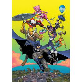 Trend Setters - Batman x Fortnite (Battle Royale) MightyPrint™ Wall Art MP17241148 - Multicolor