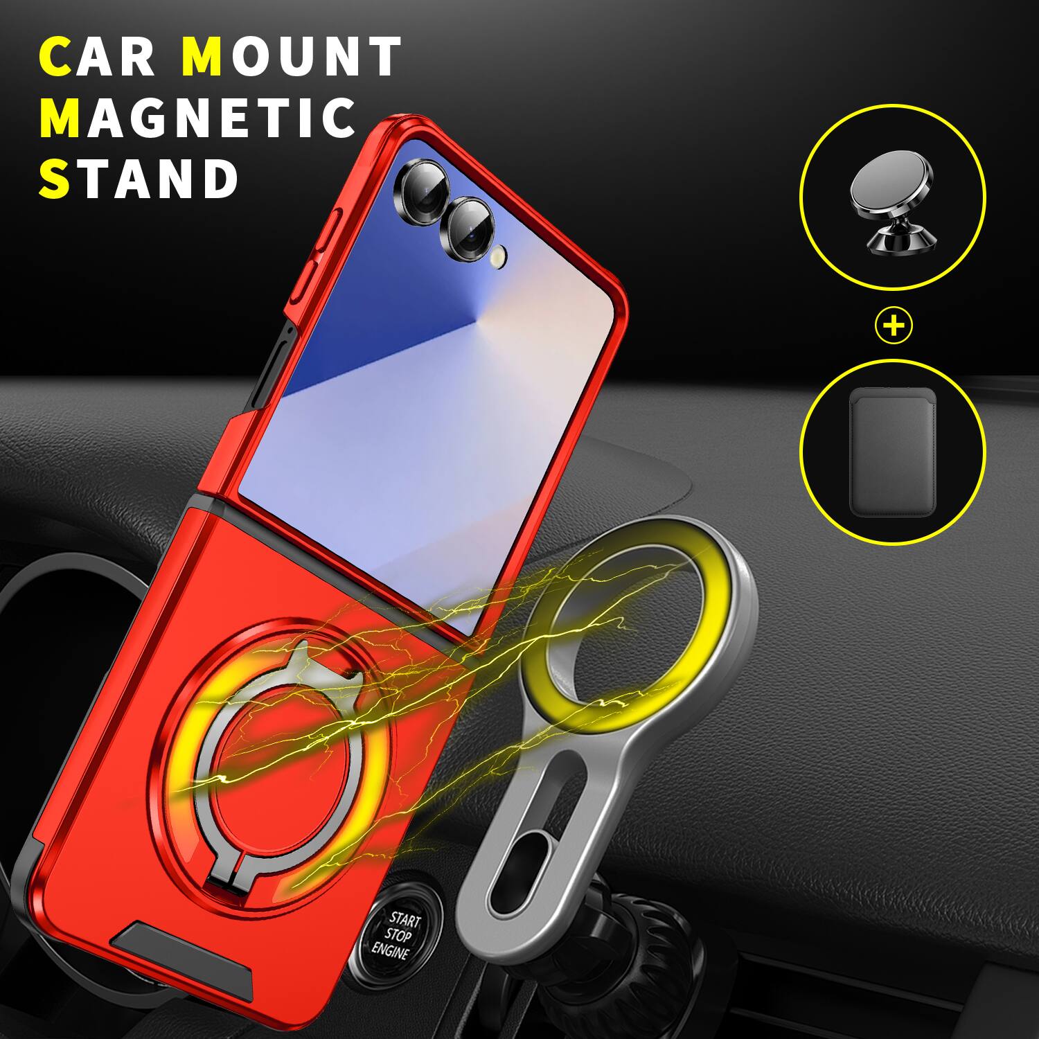 CAR MOUNT MAGNETIC STAND

START STOP ENGINE