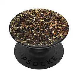 PopSockets - PopSockets: PopGrip Expanding Stand and Grip with a Swappable Top for Phones & Tablets - Foil Confetti Gold