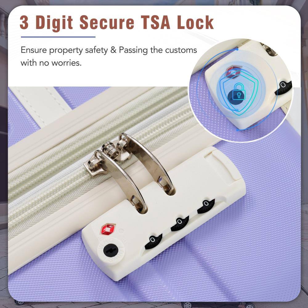 3 Digit Secure TSA Lock

Ensure property safety & Passing the customs with no worries.