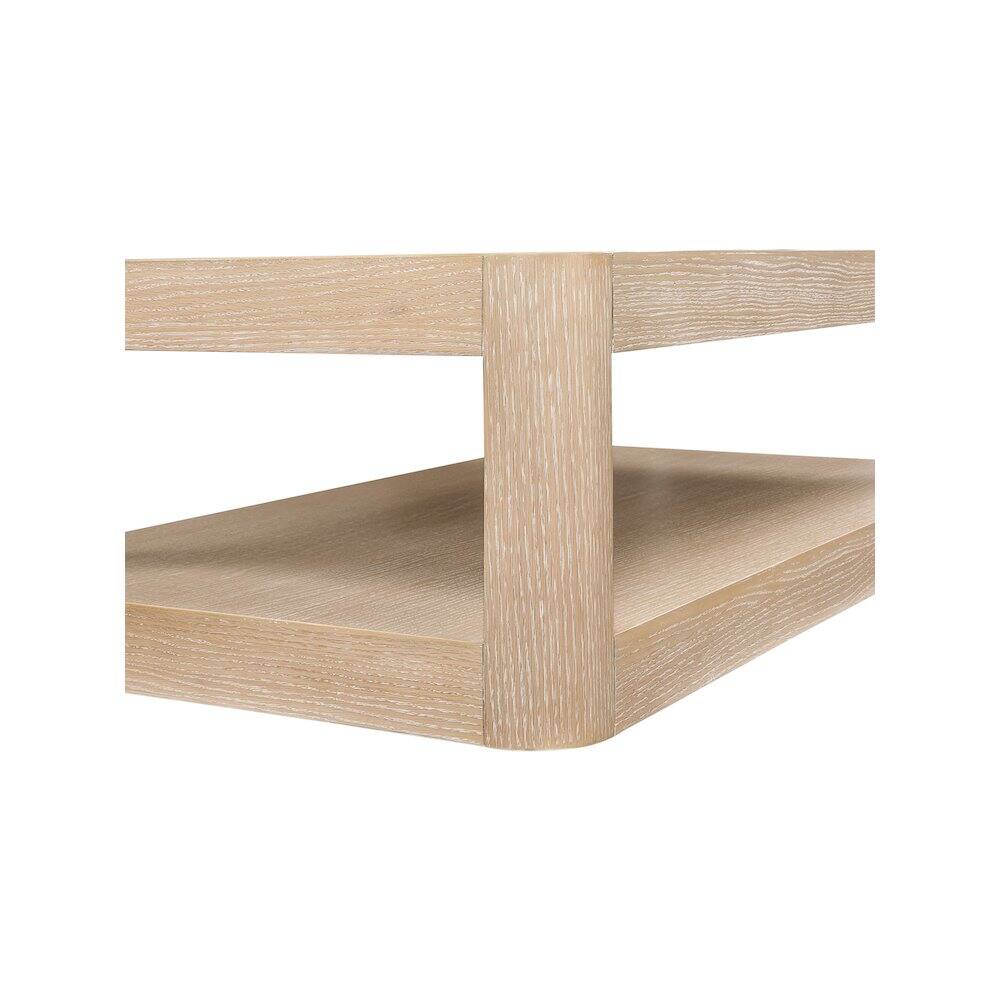 Alt View 3. Meridian Furniture - Reeves Natural Coffee Table - Brown.