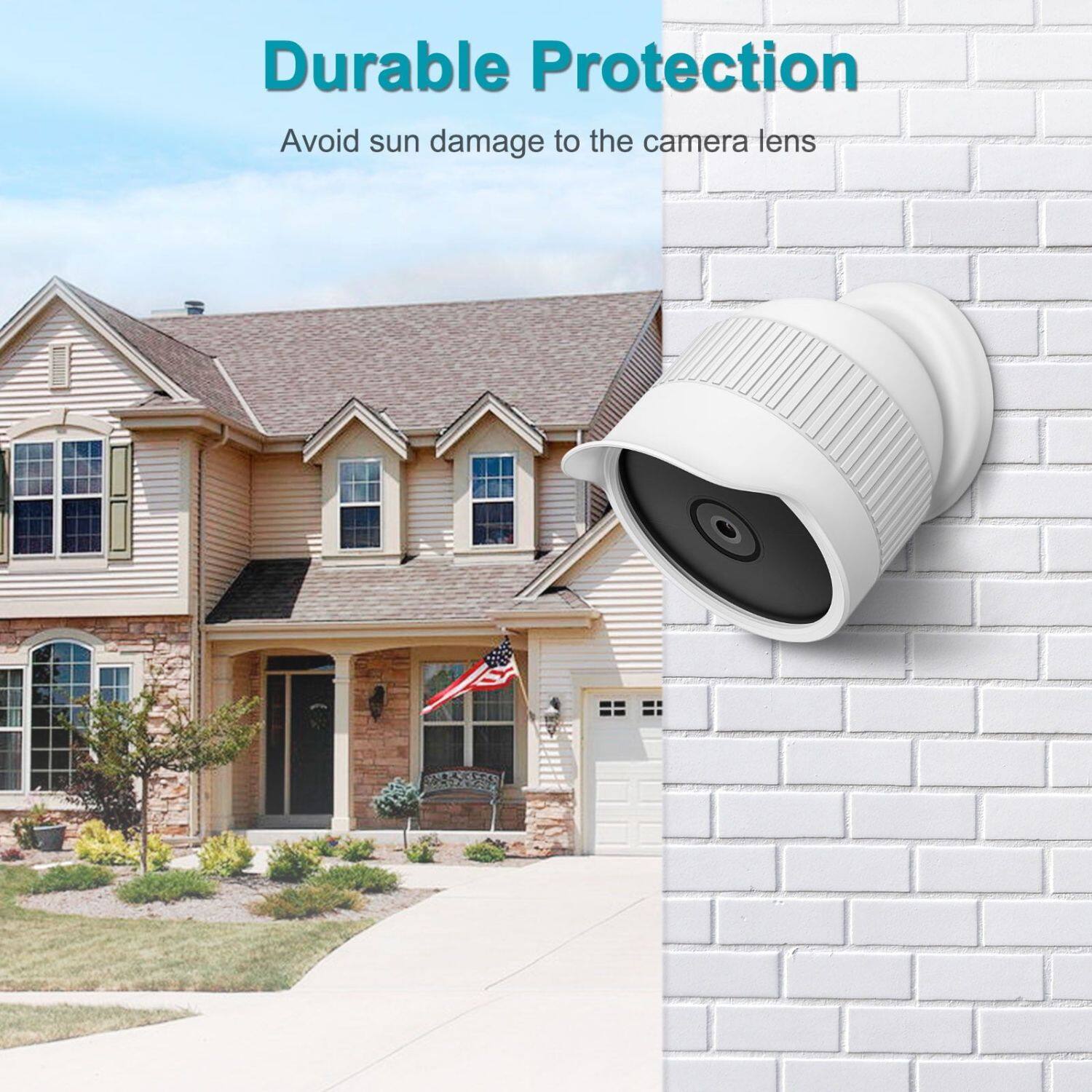 Durable Protection  
Avoid sun damage to the camera lens