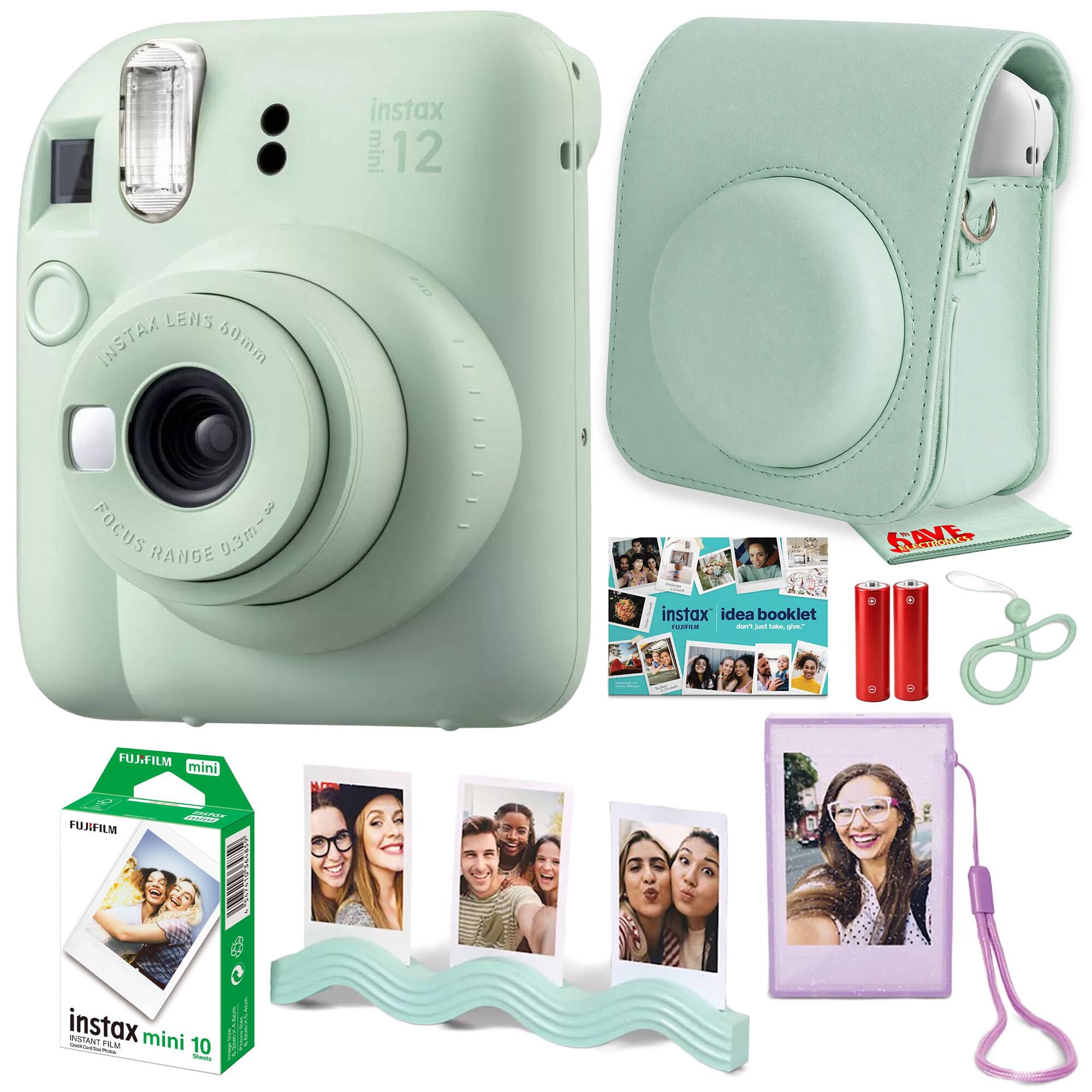 instax mini 12  
LENS INSTAX 50mm  
OFF  
FOCUS RANGE 0.3m-  
instax idea booklet  
PARKE Frob just take, give."  
HAVE  
8  
FUJIFILM mini  
FUJIFILM  
may LISPON  
instax INSTANT www.serversion FILM mini 10 YURA Steets