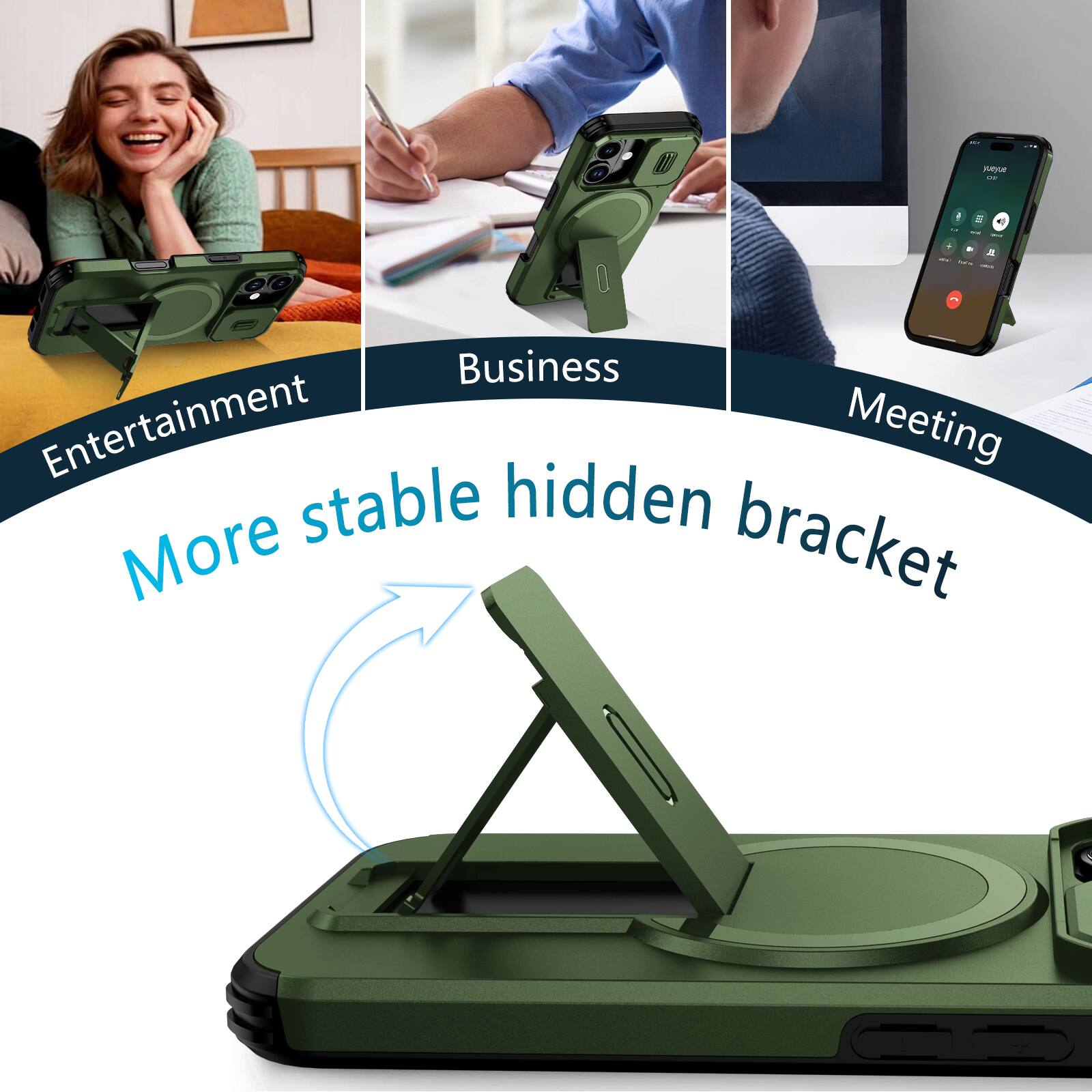 Entertainment  
Business  
Meeting  

More stable hidden bracket
