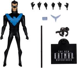 DC Direct - DC Comics -The New Batman Adventures - 6" Nightwing Action Figure - Collectibles - Multicolor