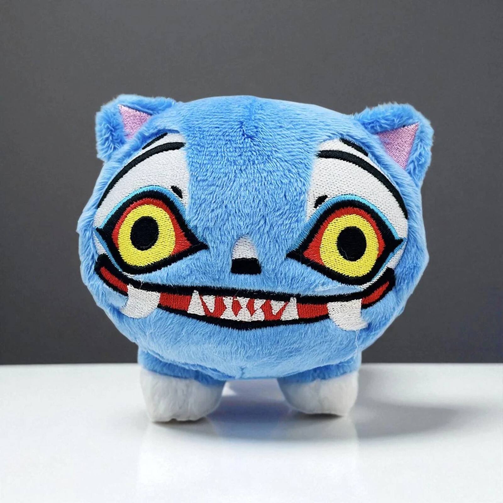 Angle. MITAOSLIM - Demon Hunters Derpy Tiger KPop Plush Doll - 7 inch.