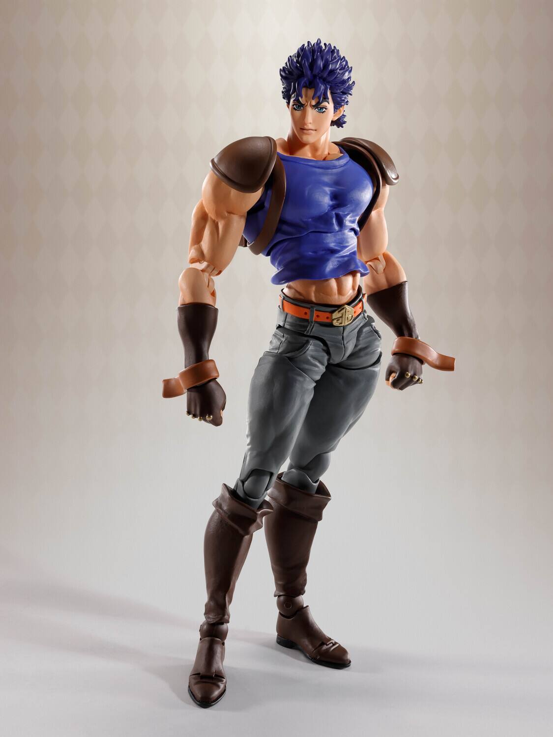 Alt View 2. Bandai - Tamashii Nations - JoJo's Bizarre Adventure - S.H.Figuarts - Jonathan Joestar Action Figure   - COLLECTIBLES - Multicolor.
