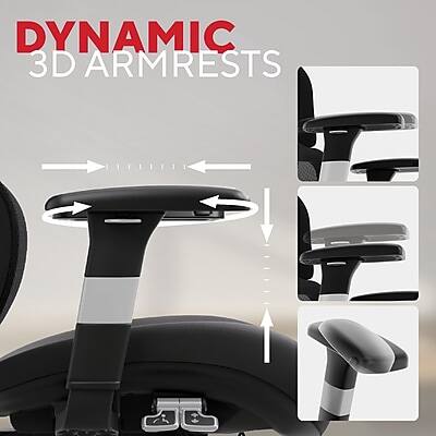 DYNAMIC 3D ARMRESTS