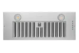 Hauslane - 30 inches - Convertible - Range Hood Insert - Silver