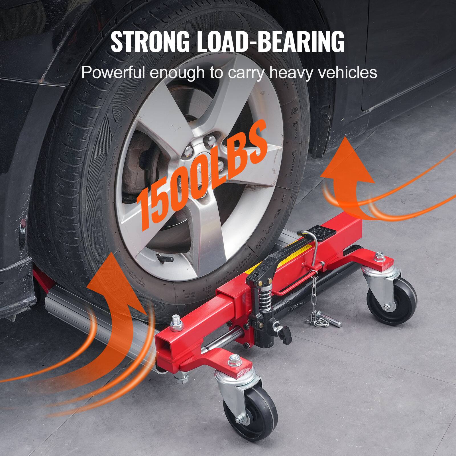 STRONG LOAD-BEARING  
Powerful enough to carry heavy vehicles  
1500LBS