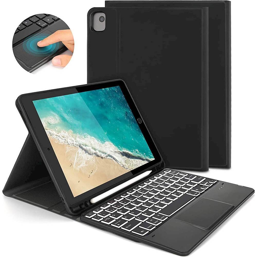 Alt View 11. SaharaCase - Keyboard Case with Mouse Pad for Apple iPad 10.2 (8th Generation 2020 and 9th Generation 2021) - Black.