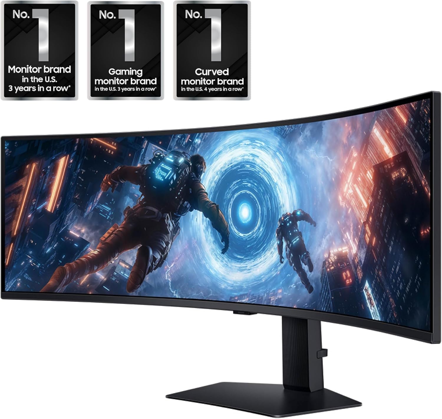 No. 1 Monitor brand in the U.S. 3 years in a row*  
No. 1 Gaming monitor brand in the U.S. 3 years in a row  
No. 1 Curved monitor brand in the U.S. 4 years in a row