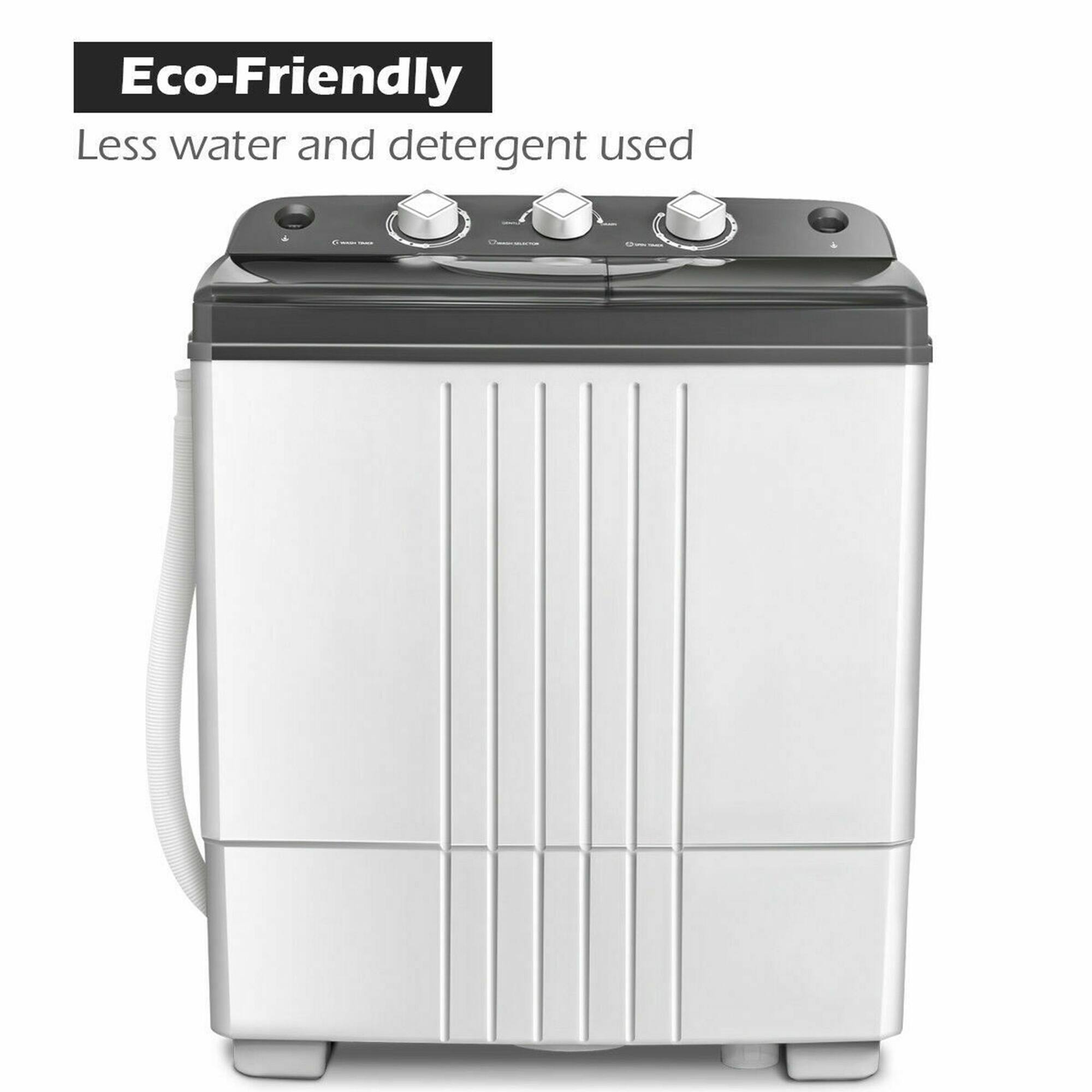 Eco-Friendly  
Less water and detergent used