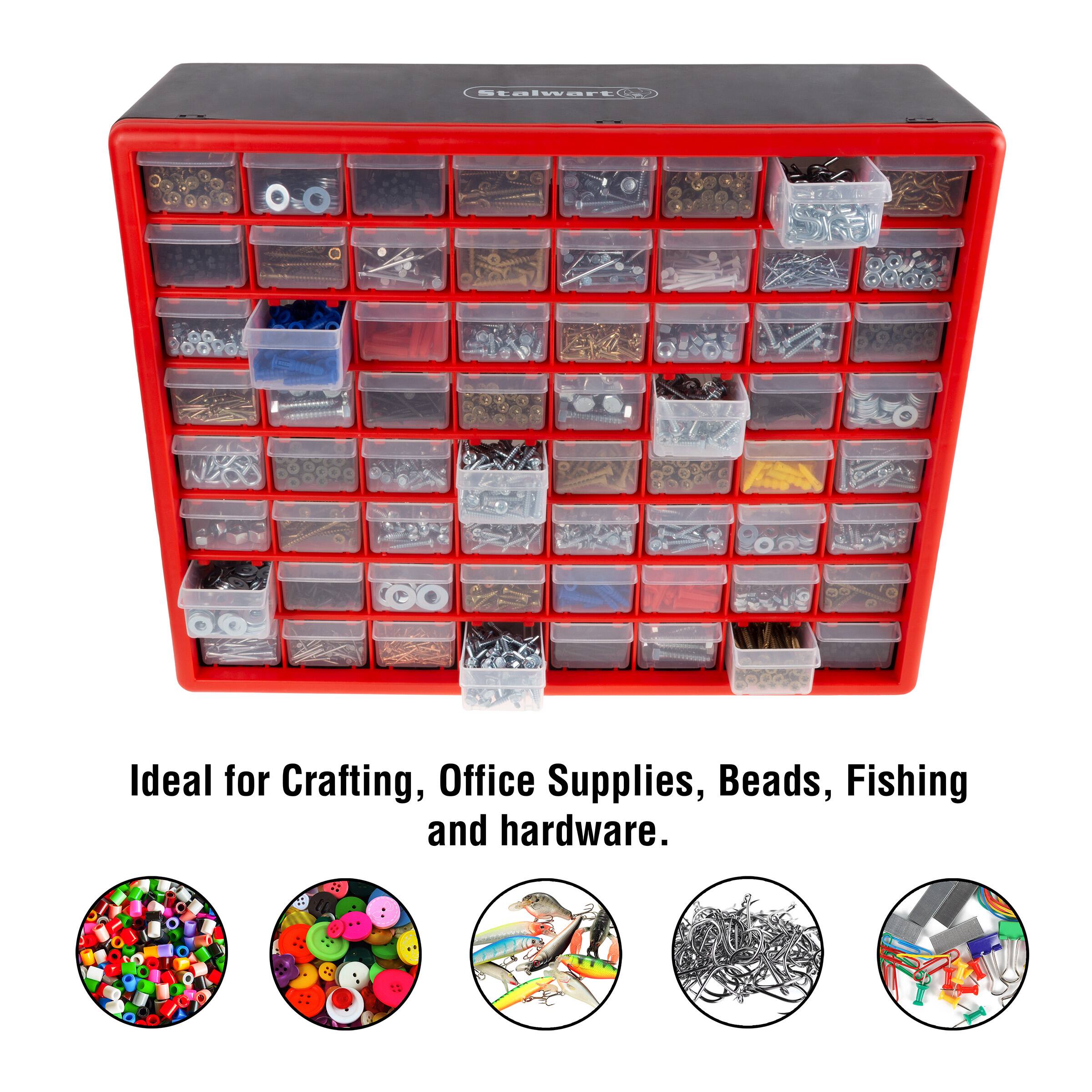 stalwere Ideal for Crafting, Office Supplies, Beads, Fishing and hardware.