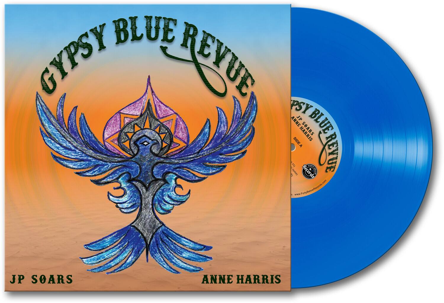 Gypsy Blue Revue  
JP Soars  
Anne Harris  

Records: TTMN CO2  
Website: www.FortyBelowRecords.com