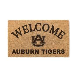 Jardine - Auburn Tigers 18" x 34" Welcome Coir Doomat - Brown