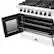 Alt View 3. Forno Appliances - 36 in. Wide 6 Burner Galiano 5.36 Cu. Ft. Freestanding Dual Fuel True Convection Range - White.