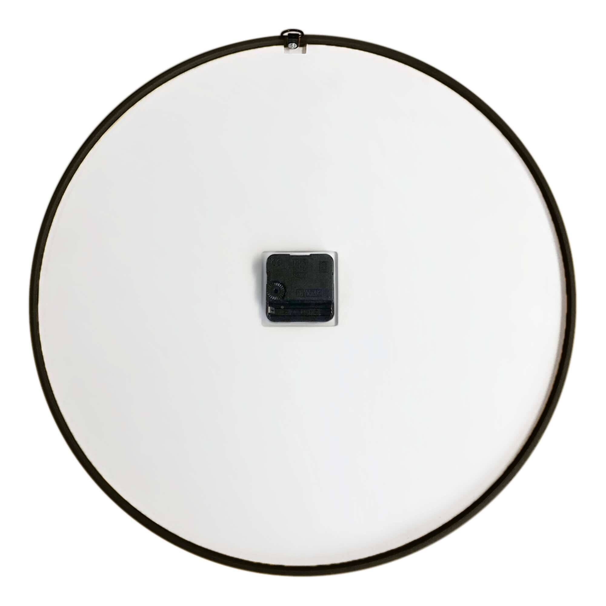 Alt View 3. The Fan-Brand - 17.5" Modern Disc Wall Clock - Multicolor.