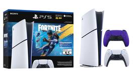 PlayStation5 Digital Edit 825GB Fortnite Bundle w/DualSense Controller Purple - PlayStation 5