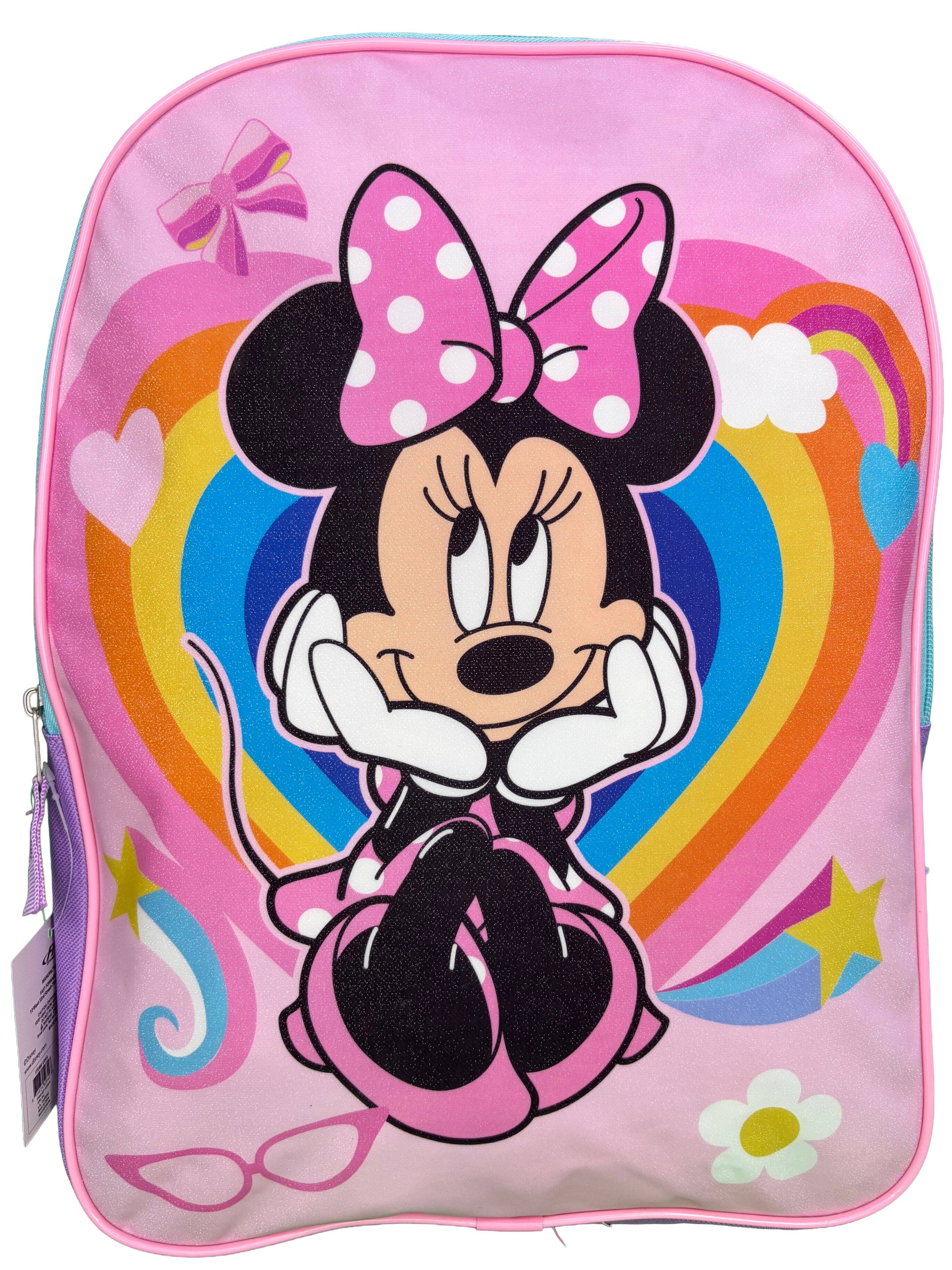 Alt View 1. Disney - Disney Pink Minnie Mouse 16" School Backpack For Girls - Assorted Pre-Pack.