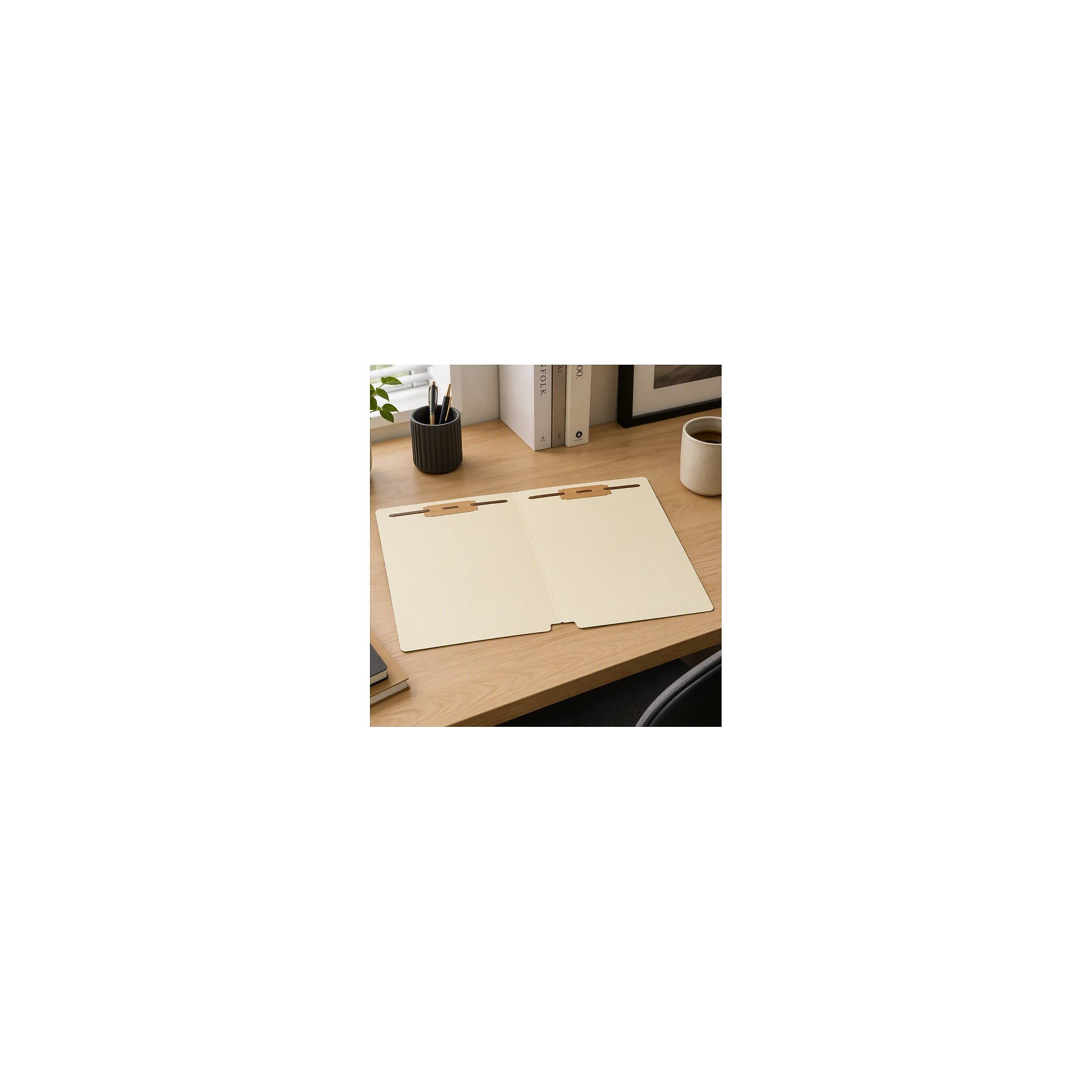 Alt View 11. Staples - Moisture Resistant Heavy Duty Classification Folder, Letter Size, 150/Box - Manila.