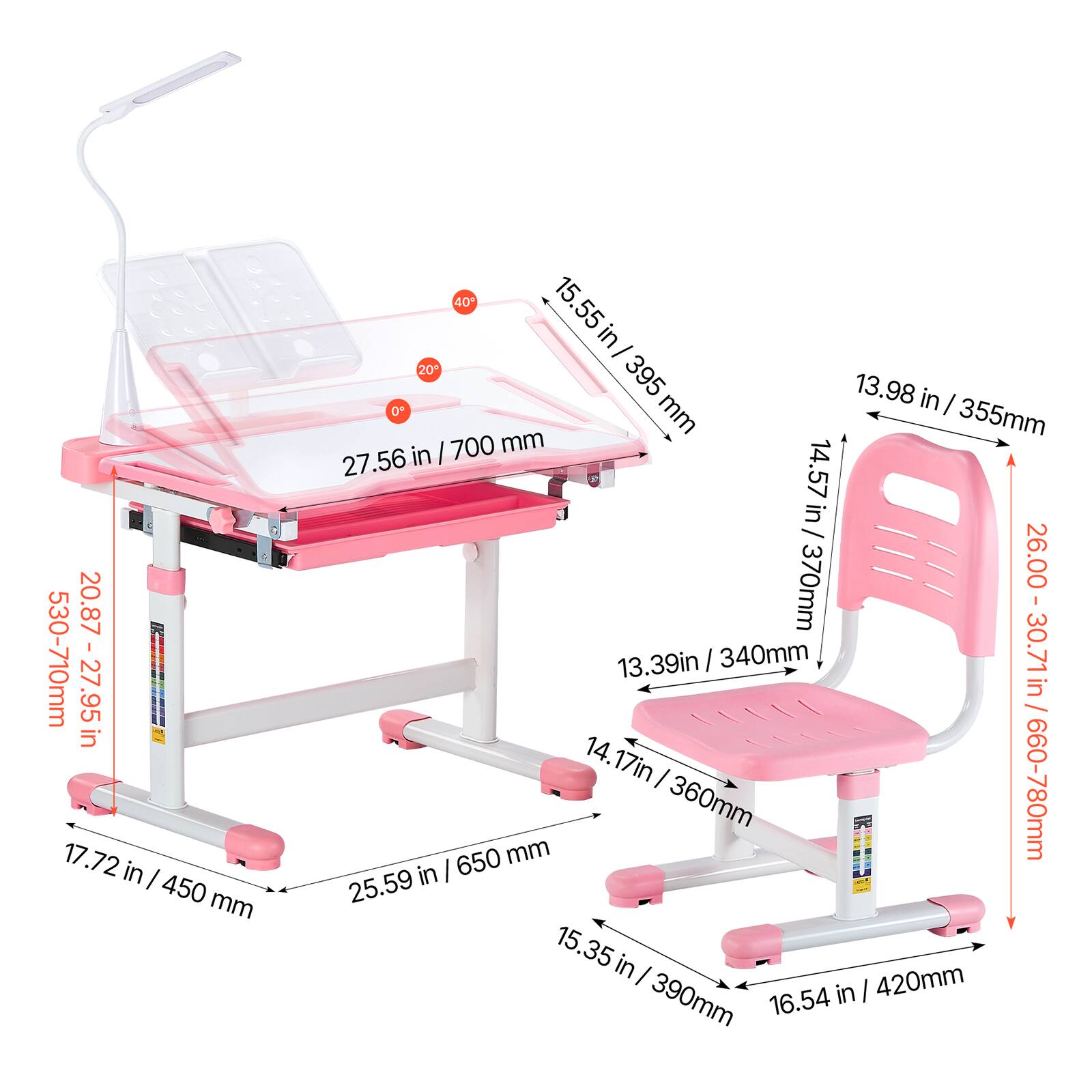 - 530-710mm / 20.87-27.95 in
- 17.72 in / 450 mm
- 27.56 in / 700 mm
- 15.55 in / 395 mm
- 14.57 in / 360 mm
- 13.39 in / 340 mm
- 13.98 in / 355 mm
- 15.35 in / 390 mm
- 16.54 in / 420 mm
- 25.59 in / 650 mm
- 26.00-30.71 in / 660-780 mm