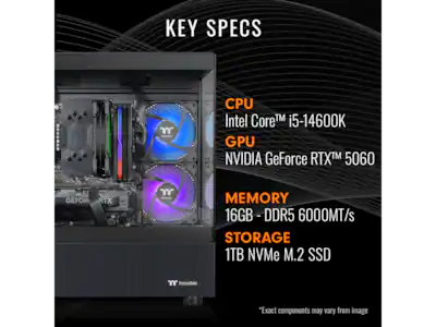 Thermaltake LCGS NE i1460 V170B (i5 14600K, 16GB DDR5 6000MT/s RGB Thermaltake LCGS NE i1460 V170B (i5 14600K, 16GB DDR5 6000MT/s RGB