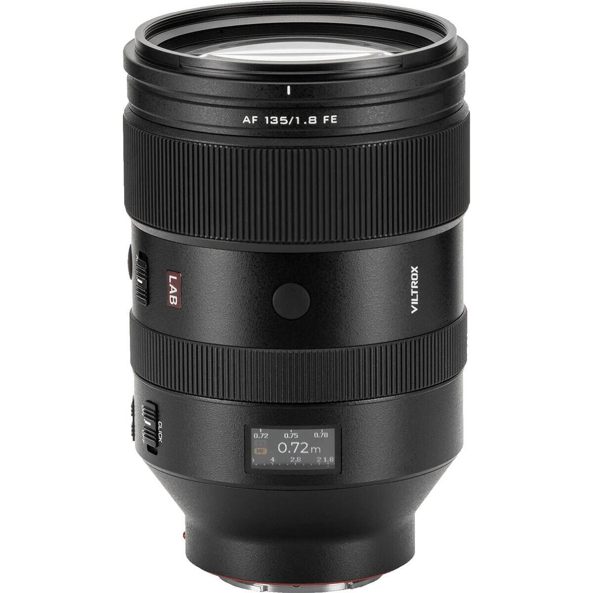AF 135/1.8 FE  
LAB  
VILTROX  
CLICK  
0.72 0.75 0.78 ME 0.72m  
4 2.8 21.8